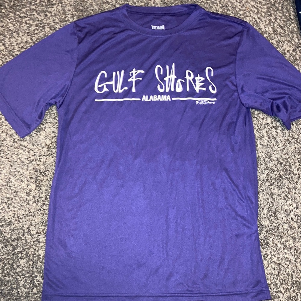 NEW Gulf Shores dry fit t-shirt